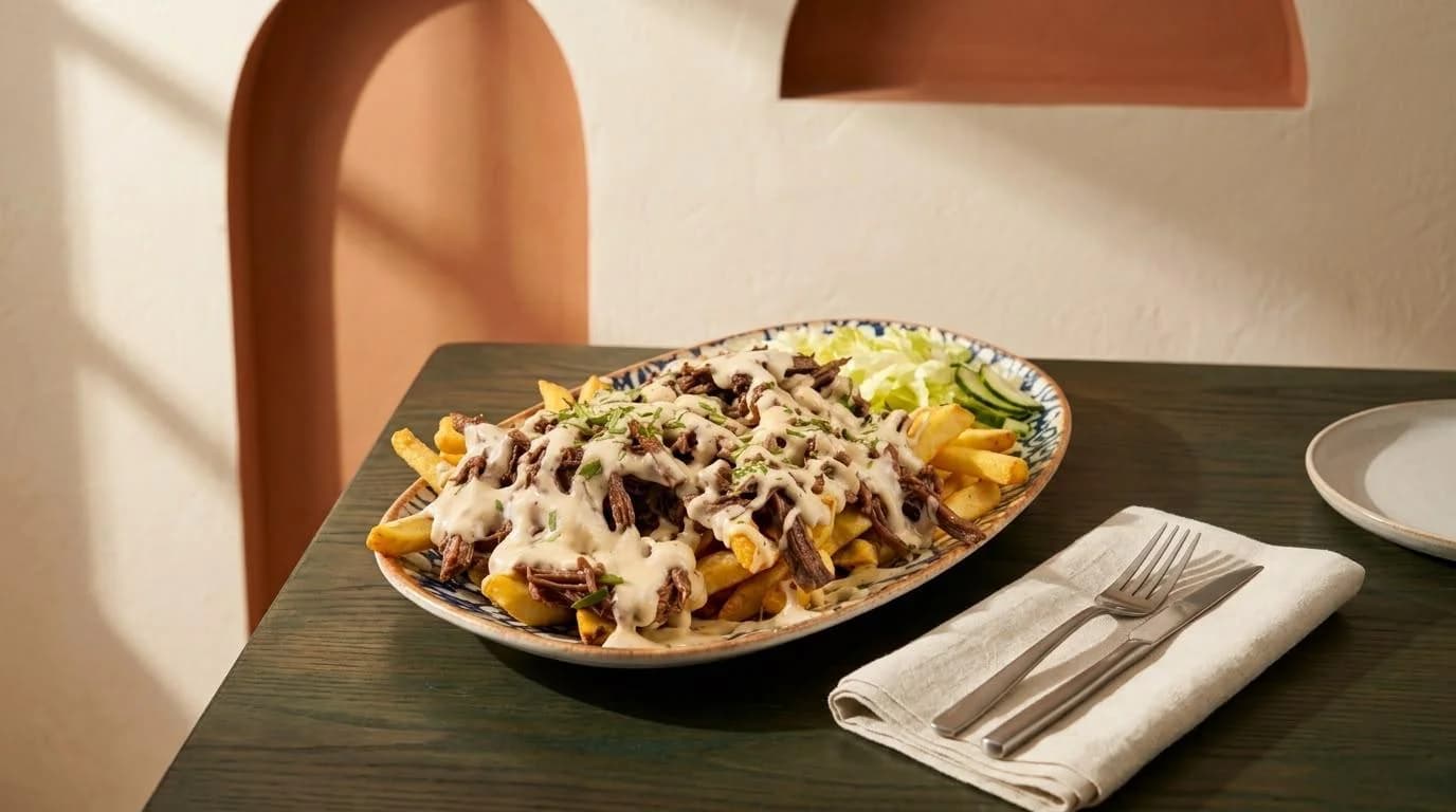 Beef Brisket & Truffle Fries