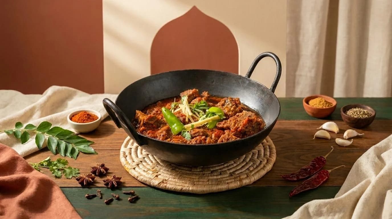 Lamb Karahi with Bone